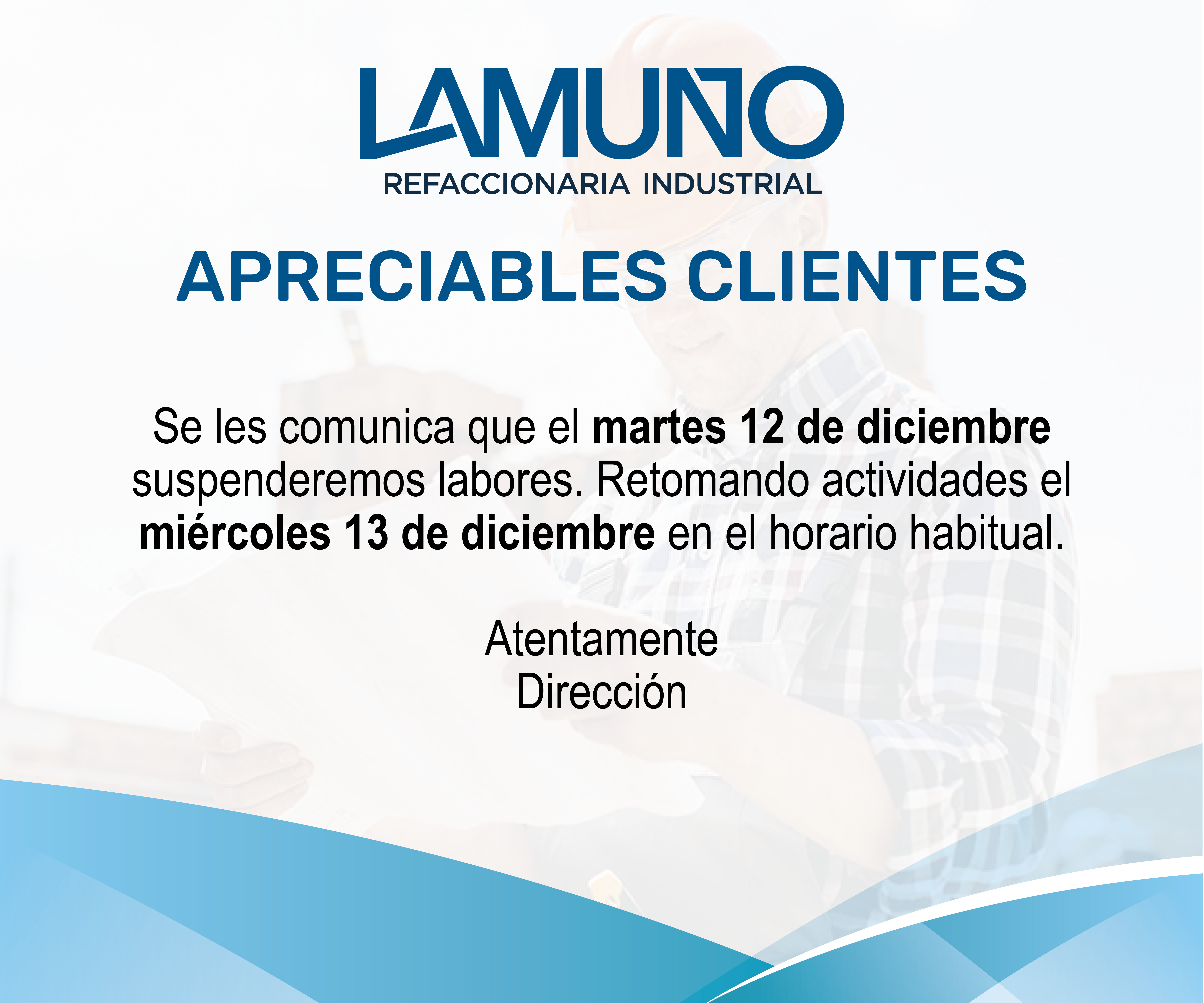 Aviso Suspensión